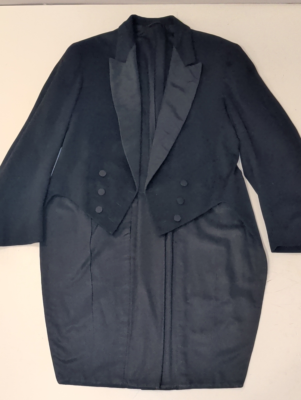 Vintage Early Black Tailcoat Evening Jacket Tuxedo Classic Formal Wear SeeMeas